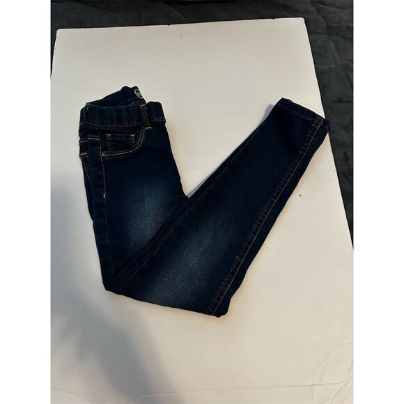 Wonder Nation Girls' Jeggings Size M Dark Indigo Wash Casual Pants - Picture 5 of 5